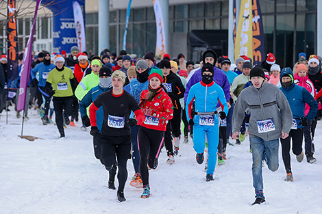 Christmas Run in Minsk