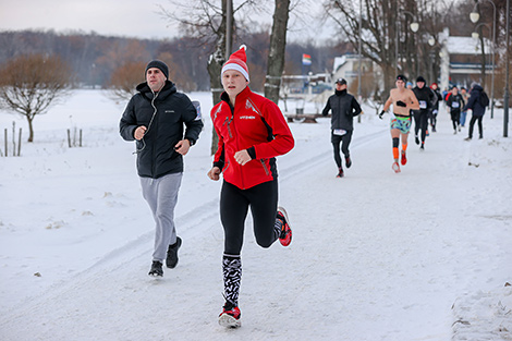 Christmas Run in Minsk