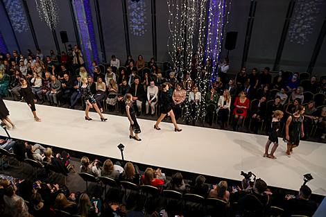 Christmas Fashion Show at National Beauty School