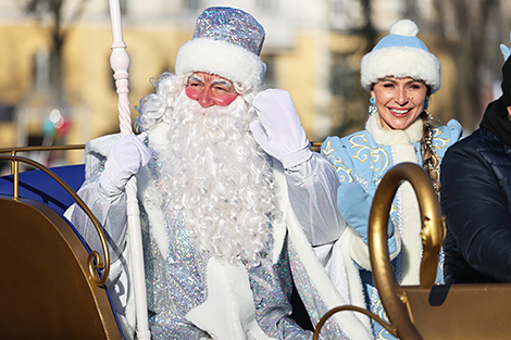 Рождественский парад-2022 в Бресте