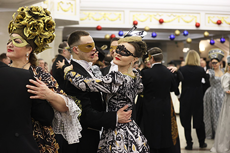 New Year's ball in Bolshoi Theater