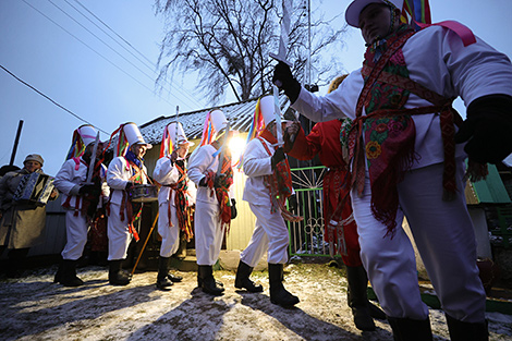 Kolyady Tsars rite in Semezhevo