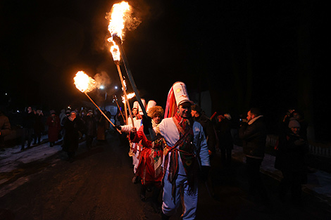 Kolyady Tsars rite in Semezhevo