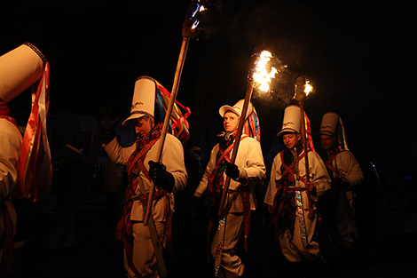 Kolyady Tsars rite in Semezhevo