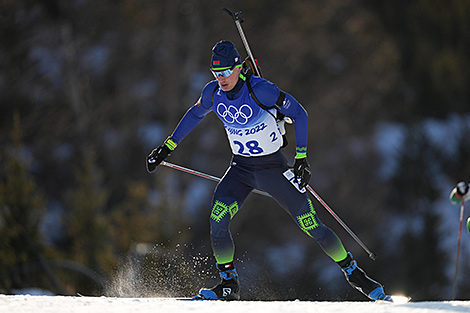 Leader of the Belarusian biathlon team Anton Smolski