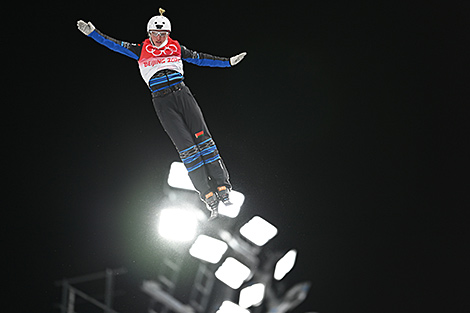Hanna Huskova in Women’s Aerials Final