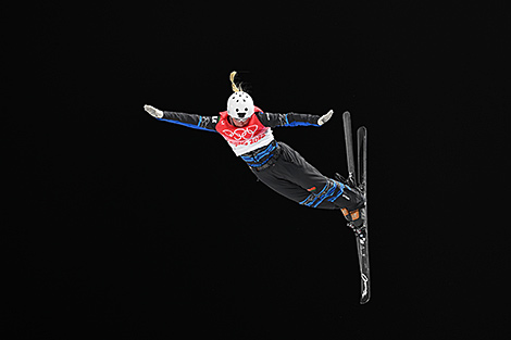 Hanna Huskova in Women’s Aerials Final