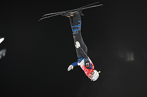 Hanna Huskova in Women’s Aerials Final