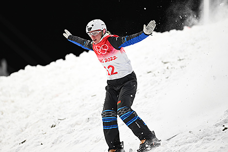 Hanna Huskova in Women’s Aerials Final