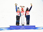 白罗斯选手安娜·古斯科娃获得滑雪杂技银牌