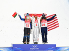 Hanna Huskova of Belarus claims silver in Women’s Aerials