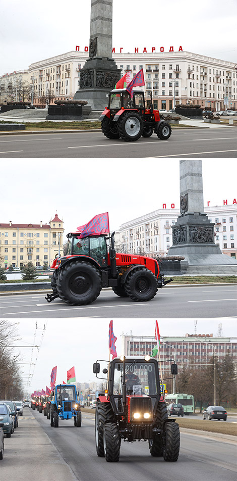 МТЗ произвел четырехмиллионный трактор BELARUS