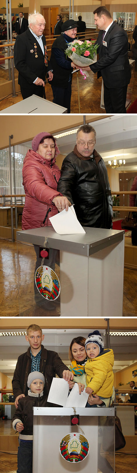 The main voting day during the Belarus president election
