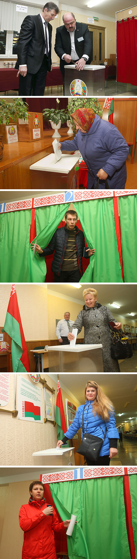 Polling station No. 59 in Grodno