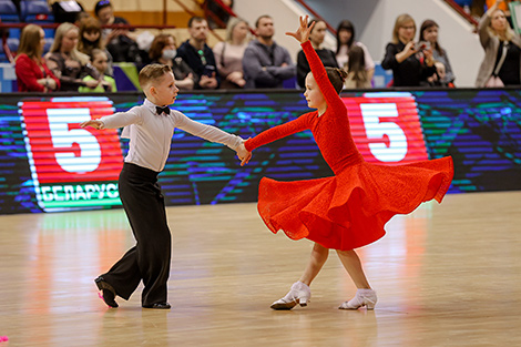 Чэмпіянат па танцавальным спорце ў Мінску