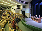 Прэс-канферэнцыя ў Інфацэнтры ЦВК