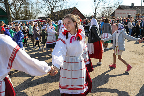 Strylka rite in Drogichin District 