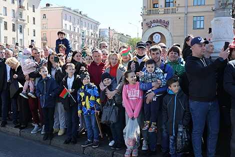 Victory Day celebrations in Minsk 