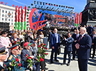 Aleksandr Lukashenko talked to the veterans of the Great Patriotic War