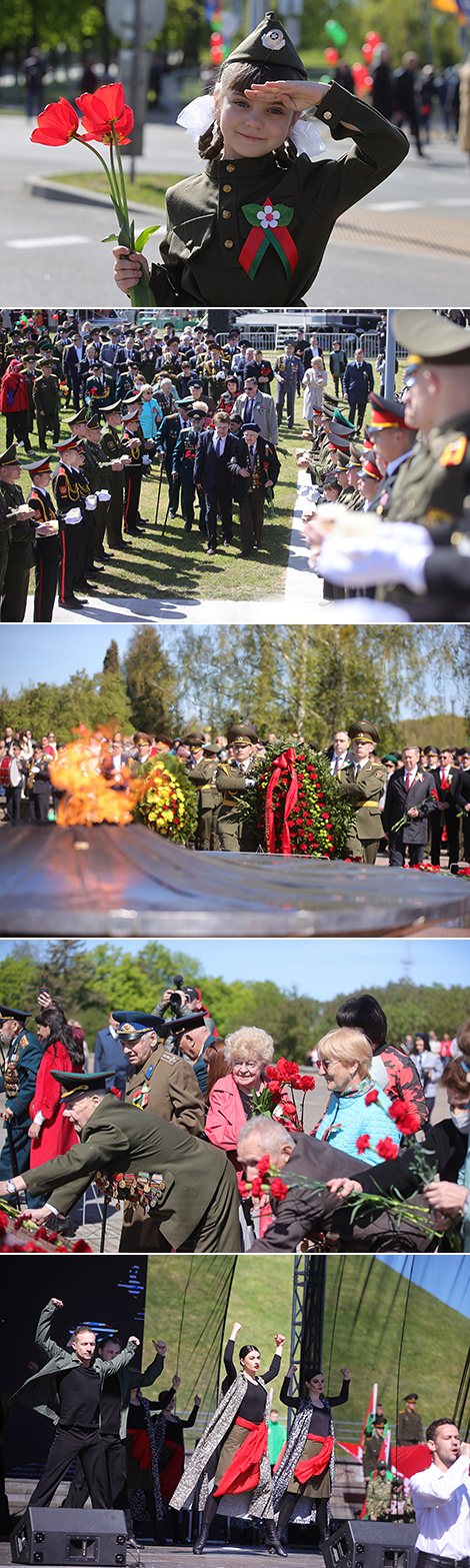Святкаванне 9 Мая ў Гродне