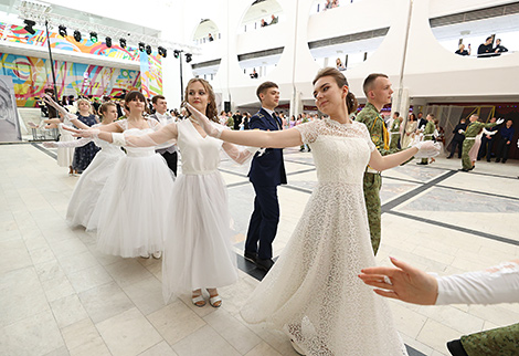 Баль праваслаўнай моладзі ў Мінску 