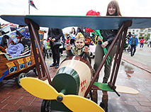День семьи: парад колясок в Гродно