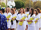 Дзень сям'і: маці з каляскамі прайшлі парадам па вуліцах Гродна