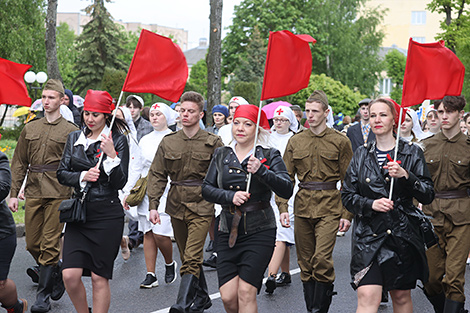 Праздничное шествие прошло по улицам Полоцка