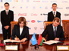 Declaration of commitment to achieve the UN Sustainable Development Goals signed in Mogilev