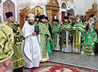 Божественная литургия в Полоцком Спасо-Евфросиниевском монастыре