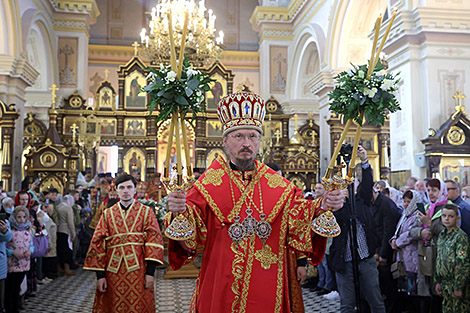 Крестный ход в честь 1030-летия православия прошел в Гродно