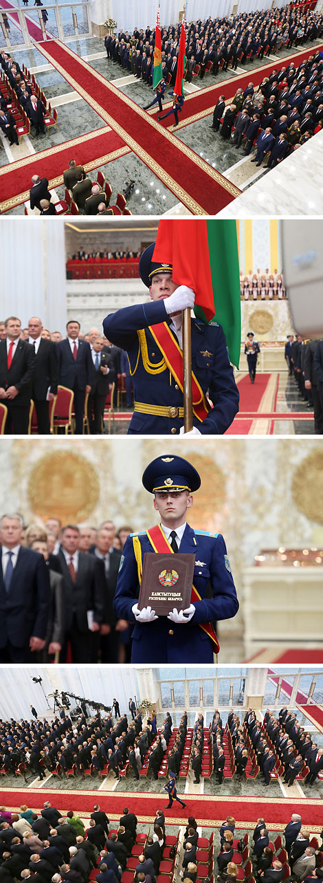 Церемония инаугурации Президента Беларуси