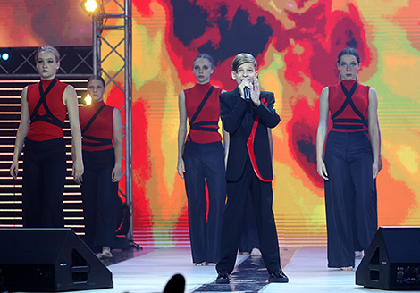 Yelisei Kasich wins the International Children's Song Contest at Slavianski Bazaar 