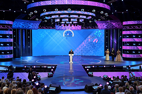 Aleksandr Lukashenko attends Slavianski Bazaar in Vitebsk 2022