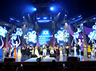 An award ceremony of the International Children’s Song Contest
