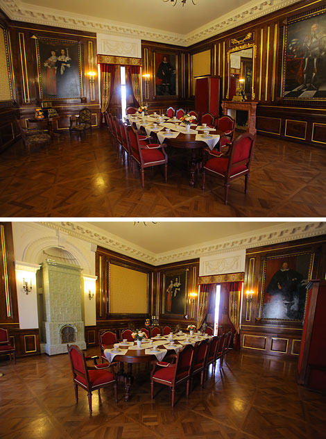 The small dining hall