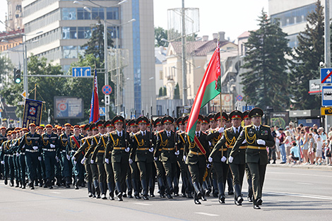Дзень пажарнай службы ў Мінску