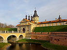 The Nesvizh Palace in autumn