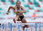 Бегунья с барьерами Эльвира Герман на открытом чемпионате Беларуси по легкой атлетике
