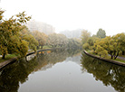 Foggy morning in Minsk