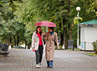 Stroll through the autumn Minsk 