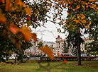 Autumn in the center of Minsk