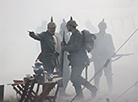 WWI battle reenactment in Vileika