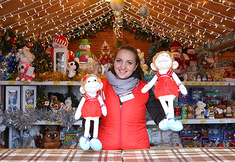 Christmas Market at Oktyabrskaya Square