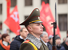 Возложение цветов к памятнику Ленину на площади Независимости в Минске