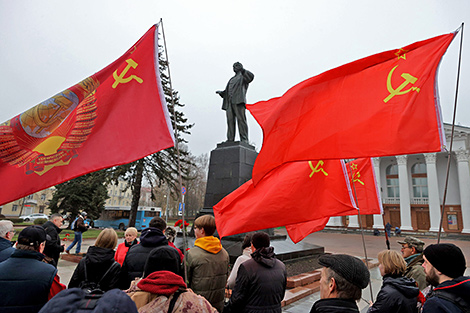 День Октябрьской революции отметили в Витебске