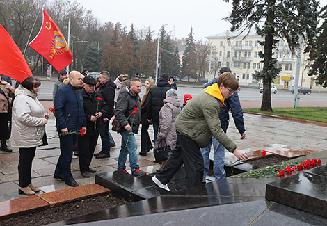 День Октябрьской революции отметили в Витебске