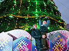 Big City Lights: Christmas Illumination in Minsk
