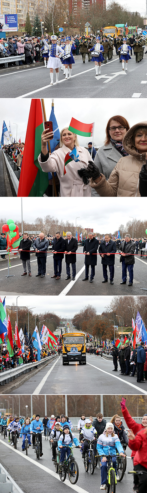 Обновленный мост через Западную Двину в Новополоцке