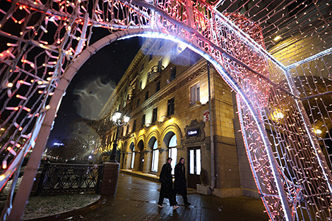 Glowing street decoration Gift in Minsk